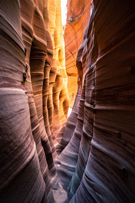 Slot Canyons in Utah .